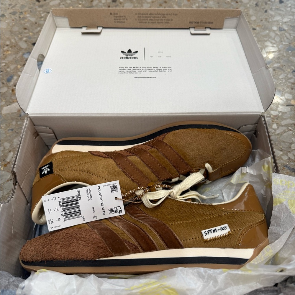 Adidas Song for the Mute sneakers. New in Box.